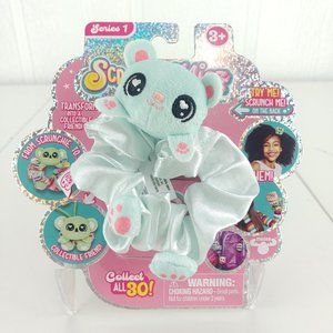 Scrunchmiez Series 1 Cuzzy Scrunchie to Collectible Friend Moose Toys Rare
